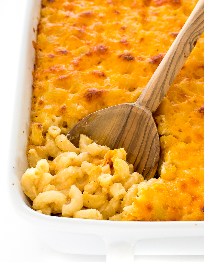 baked mac and cheese roux 9x13 pan